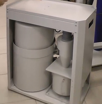 Аверон УПЗ 5.0 - профессиональный пылесос со встроенной 3-х уровневой фильтрацией для зуботехнических лабораторий