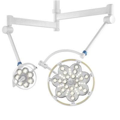 Эма ЭМАЛЕД 500/200 - операционный светильник, потолочный, двухкупольный