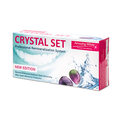 Набор для реминерализации зубов с капой Amazing White Crystal Set