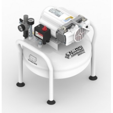 Nardi Compressori ESPRIT 2V 25L - безмасляный компрессор без кожуха, без осушителя, с ресивером 25 л