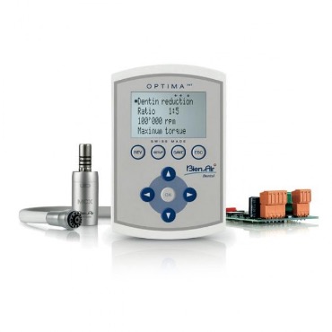 Bien-Air Optima MCX INT - встраиваемая система с блоком управления, шлангом, микромотором MX2 LED и внешним устройством управления