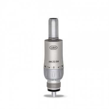 W&H AM-20 RM - воздушный мотор 5000-25000 об/мин, 4-х канальное соединение для угловых и прямых наконечников без света, диаметр 18 мм