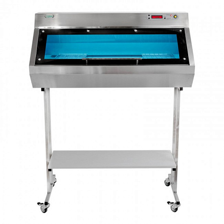 СПДС-1-К - ультрафиолетовая камера бактерицидная из нержавеющей стали на передвижной тележке, 125 л