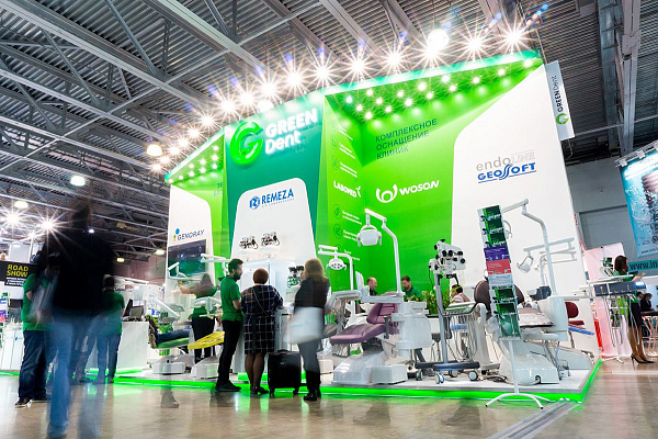 Стенд компании GREEN DENT на выставке Дентал Салон 2019_001.jpg