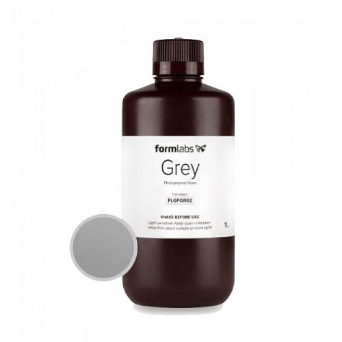 Formlabs Resin Gray - фотополимерная смола, серая