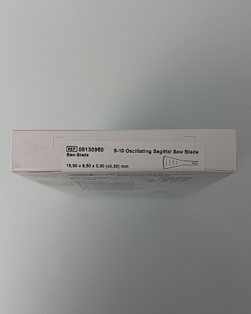 W&H S-10 — сагиттальные хирургические пилки 10 мм для S-8 S, 5 шт.